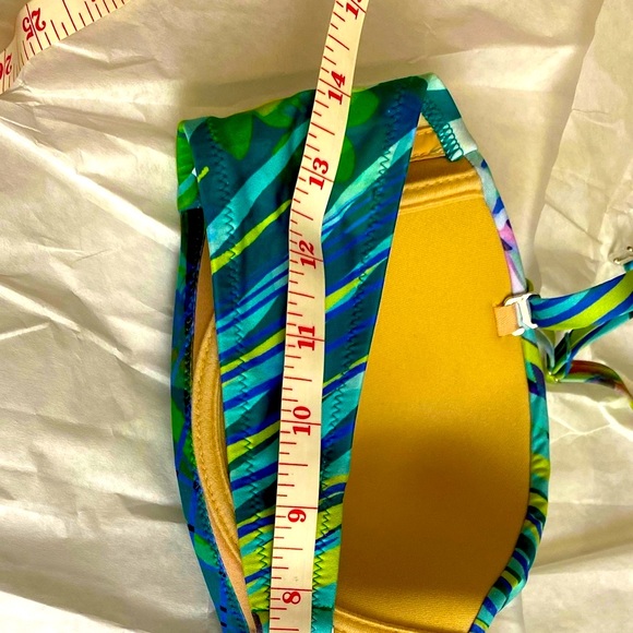 PARAH ITALIAN SWIMSUIT ELEGANCE SEA GREEN NEW - Picture 12 of 15